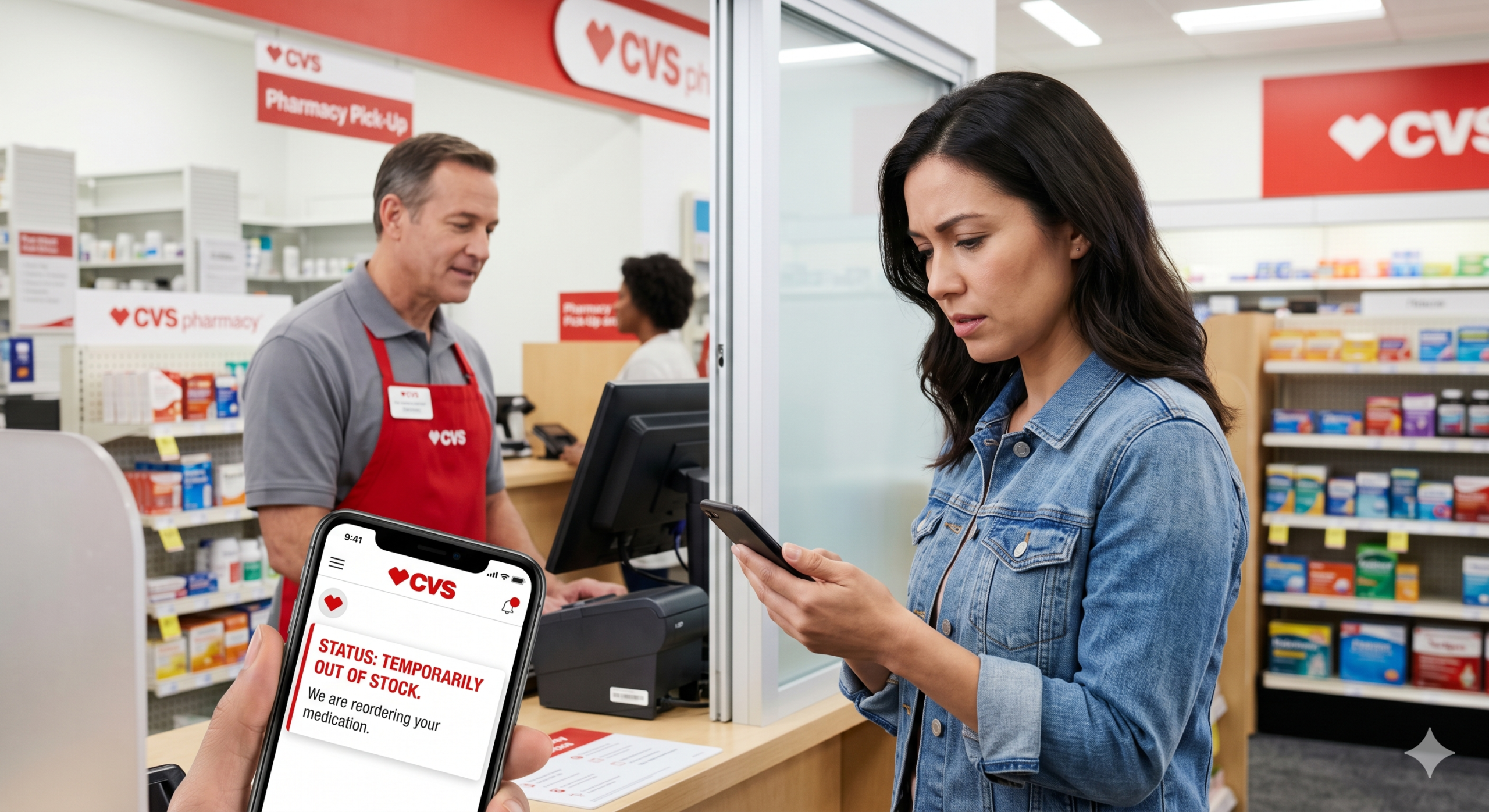 CVS Prescription Is Out of Stock